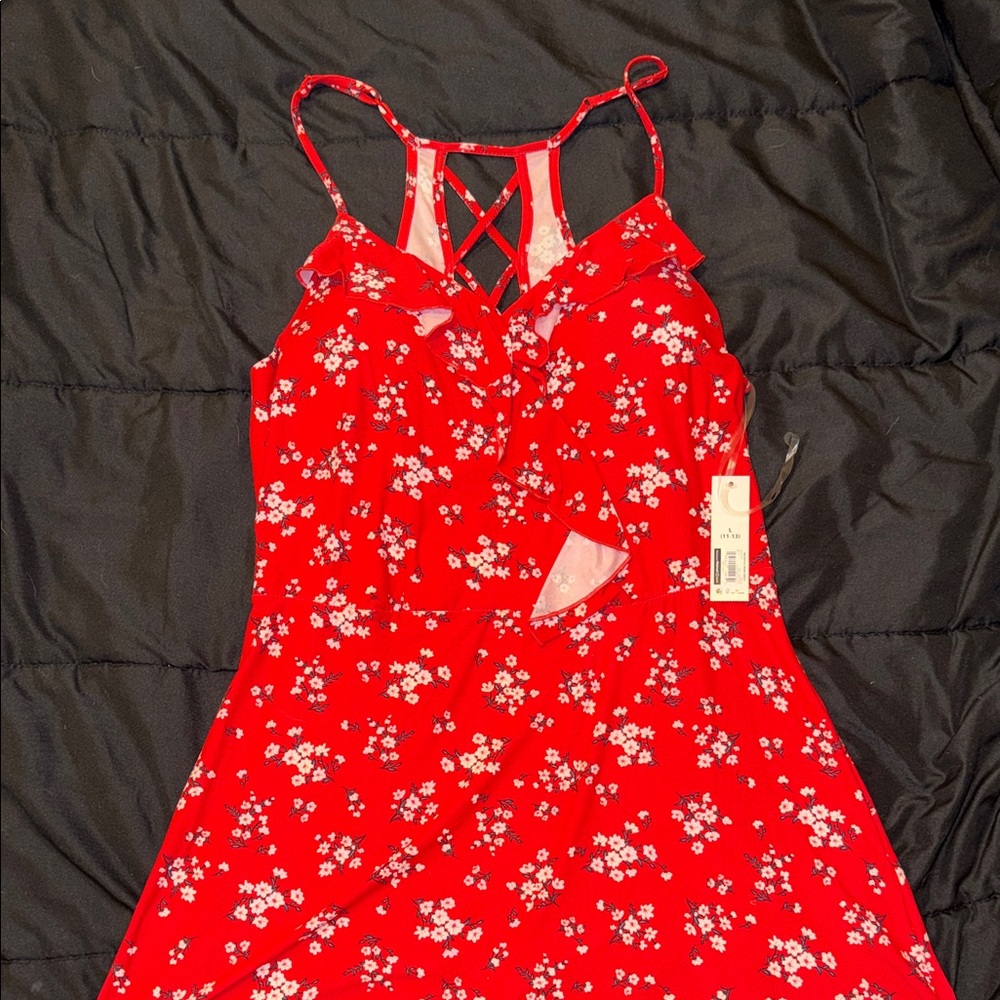 No Boundaries Pink Floral Dress